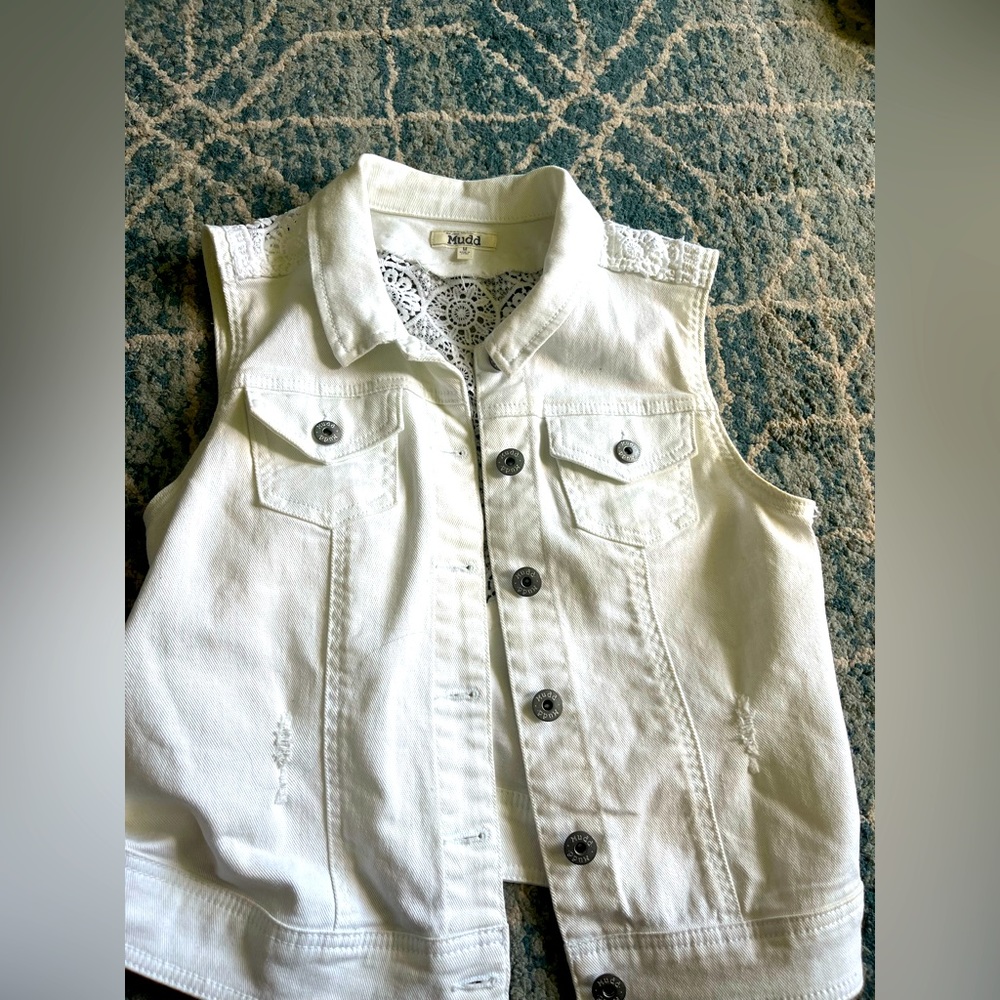 MUDD white lace Jacket